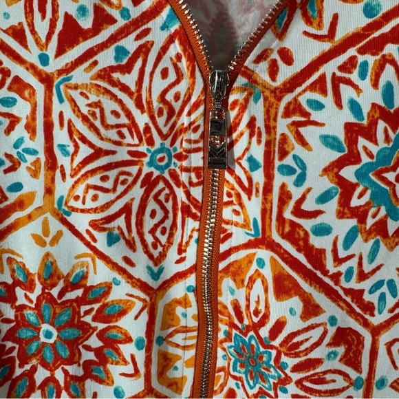 Belle by Kim Gravel TripleLuxe Knit Signature Zip Top Sz 2X NWOT - Picture 3 of 9